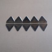 Сегмент Н.066.01 гладкий для косилки КСФ-2,1 с заклёпками. Комплект 10 шт.